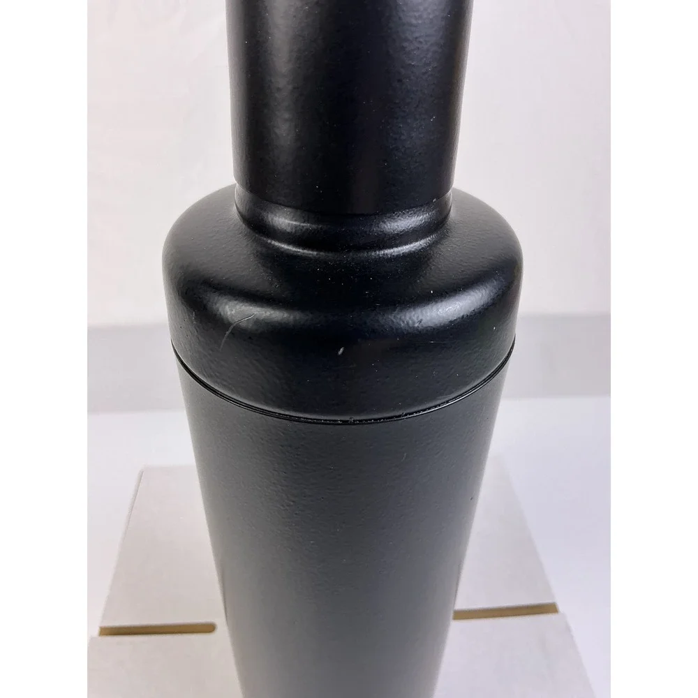 Target Cocktail Shaker 600 ML Black Matte Finish Martini‎ Party